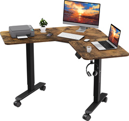 Triadyn WorkBase 1206L — Rustikální dub ROHOVÝ 120x120 cm